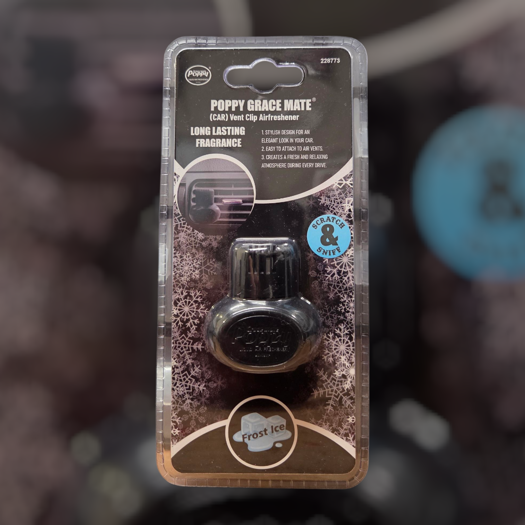 Air Vent Poppy Air Freshner