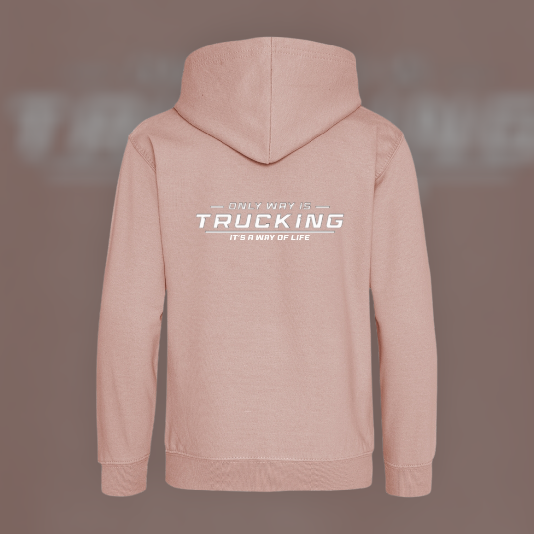 Dusky Pink Kids Hoodie