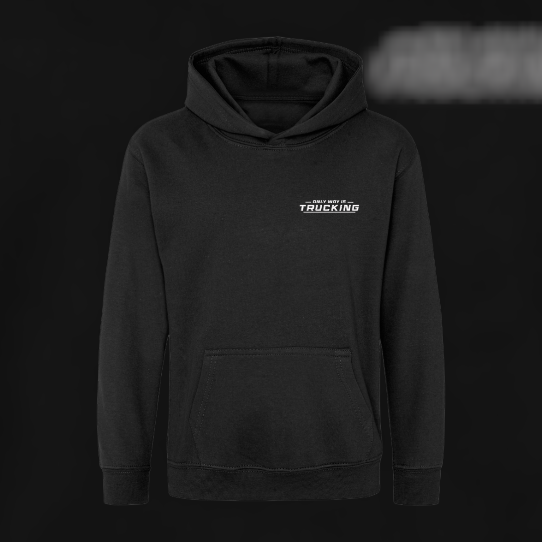 Smoked Black Kids Hoodie