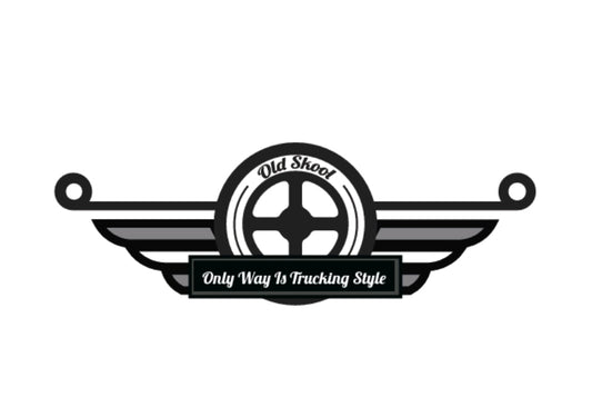 OLD SKOOL DAF Style Sticker