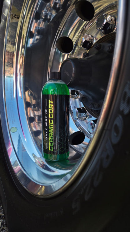 Ceramic coat spray for trucks – gloss finish