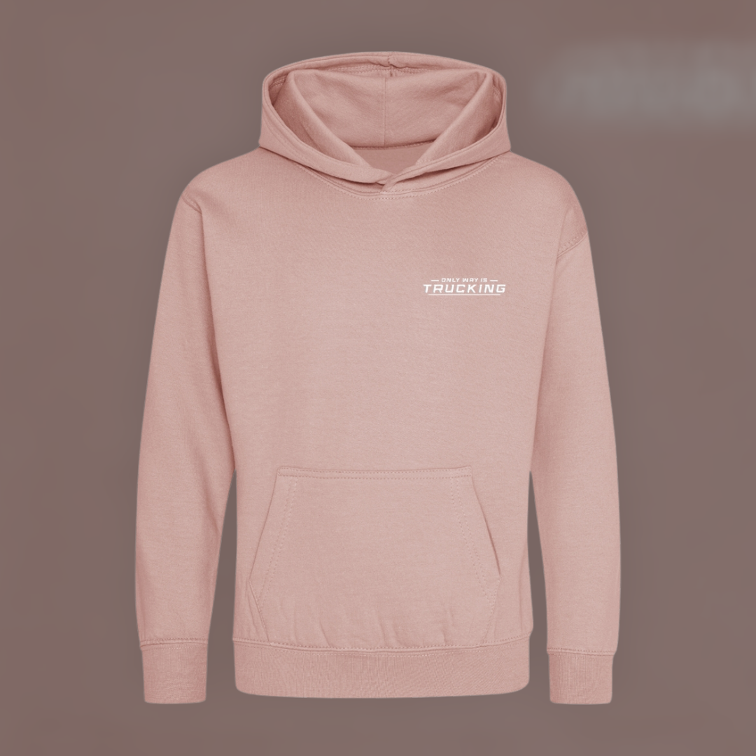 Dusky Pink Kids Hoodie