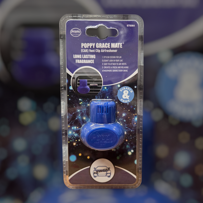 Air Vent Poppy Air Freshner
