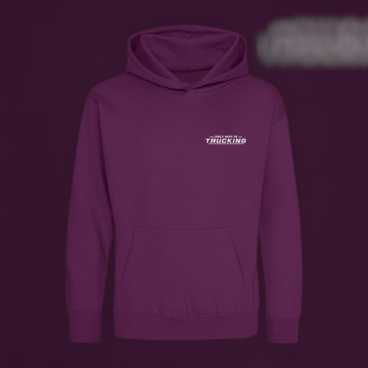 Plum Purple Kids Hoodie