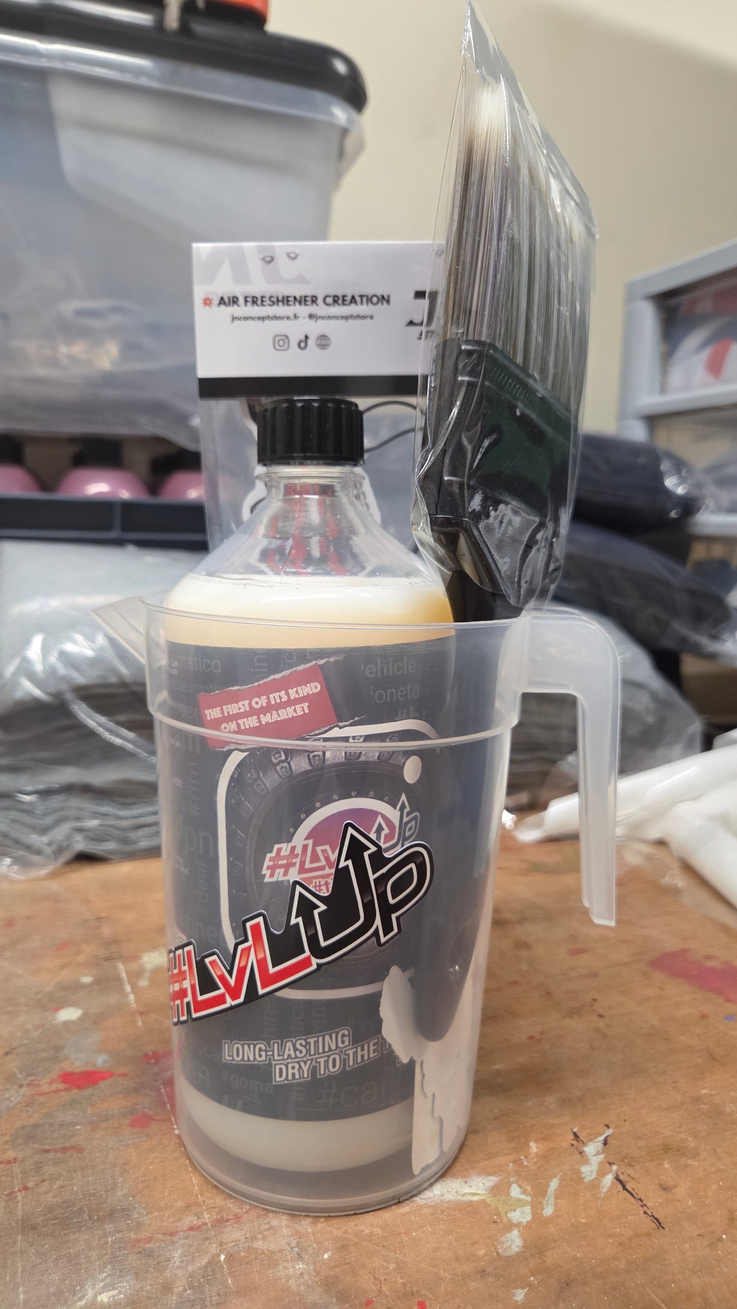 LVL UP Tireshine 1000ML Kit