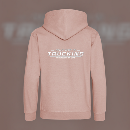 Dusky Pink Kids Hoodie