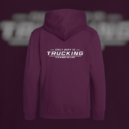 Plum Purple Kids Hoodie