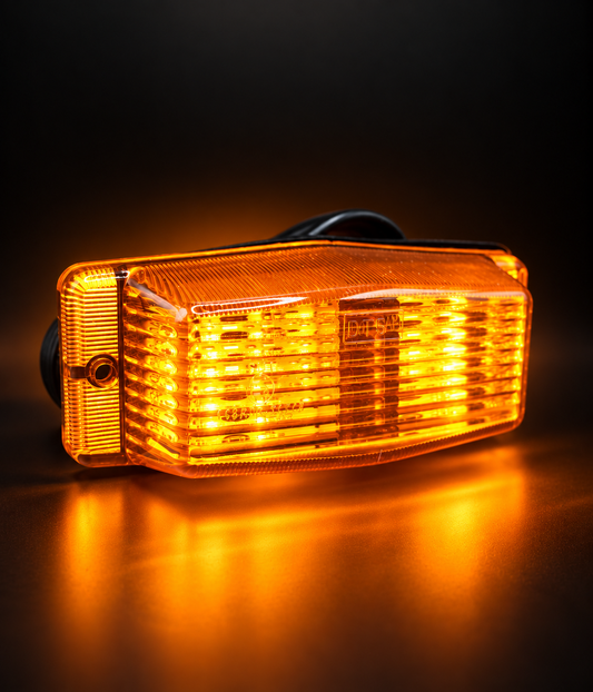 LED Double Burner 12-24V (Amber)