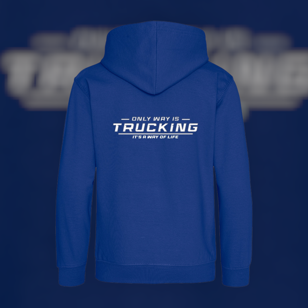 Bright Royal Blue Kids Hoodie