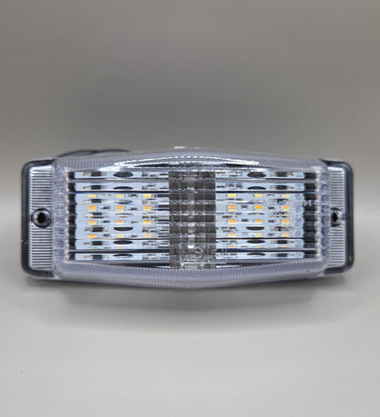 LED Double Burner 12-24V Clear (Dual Colour)