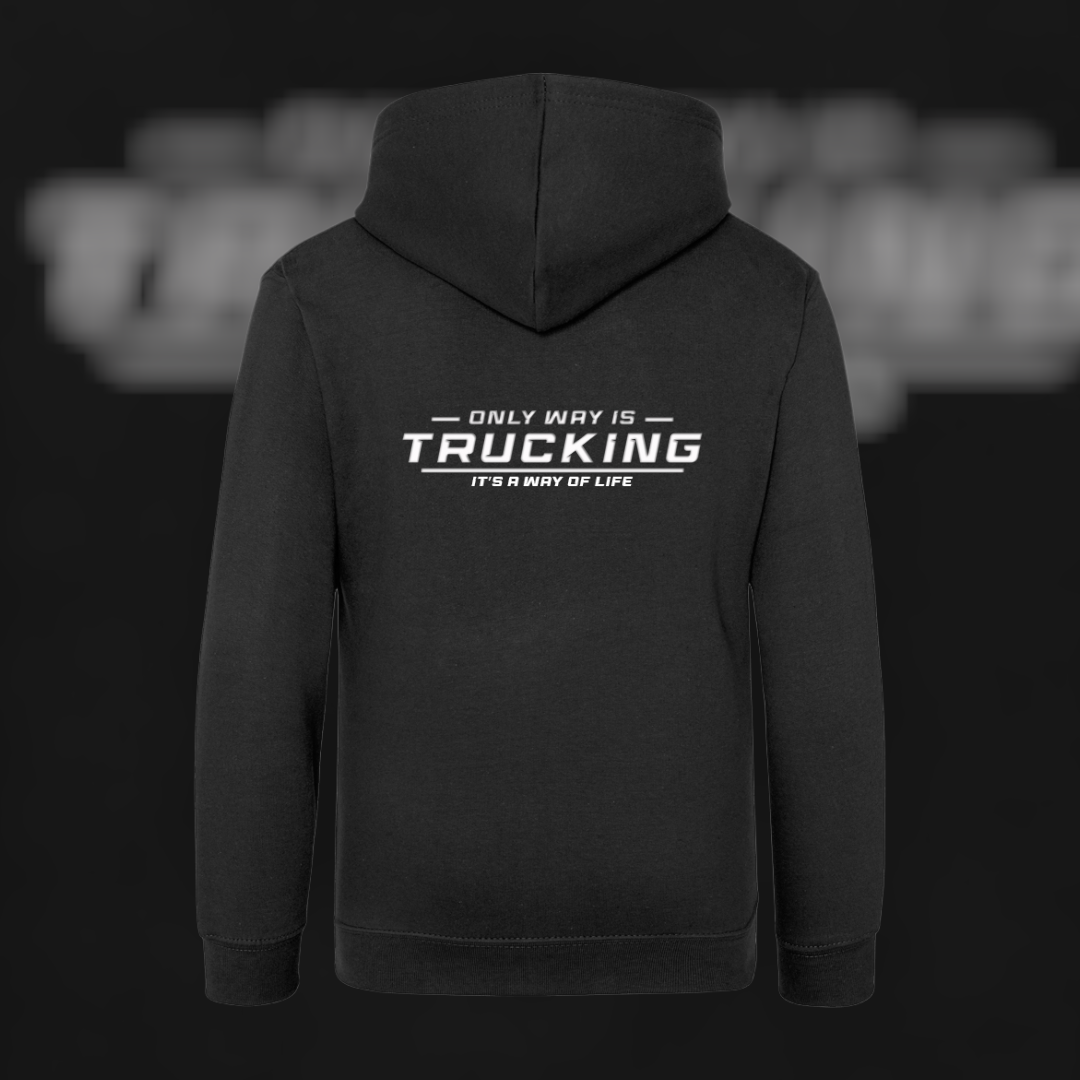 Smoked Black Kids Hoodie