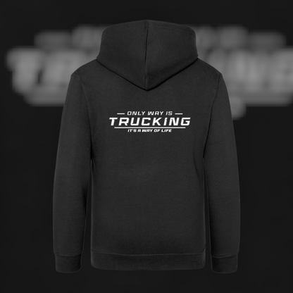 Smoked Black Kids Hoodie