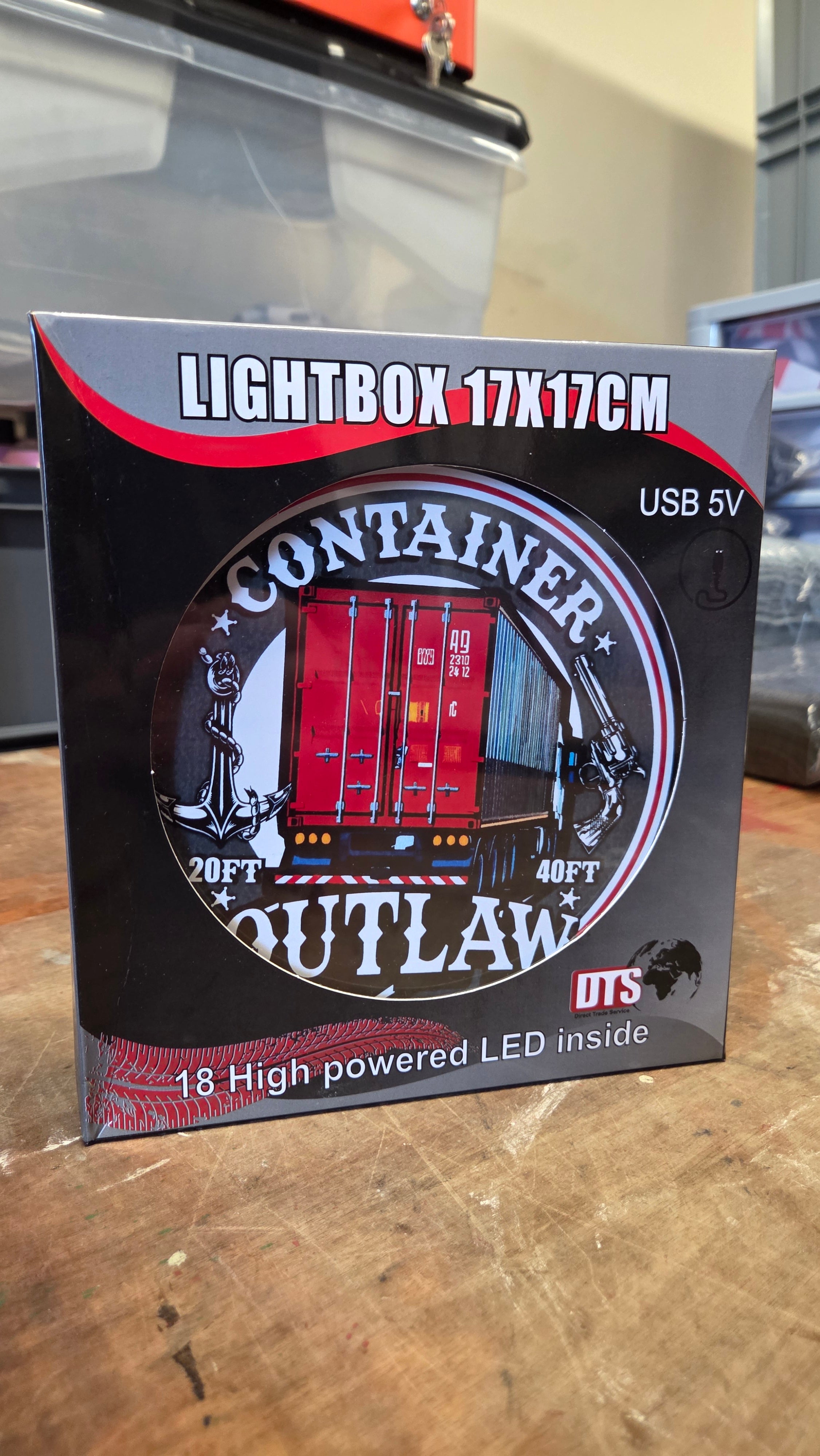 Container Outlaw Lightbox – Only Way is Trucking