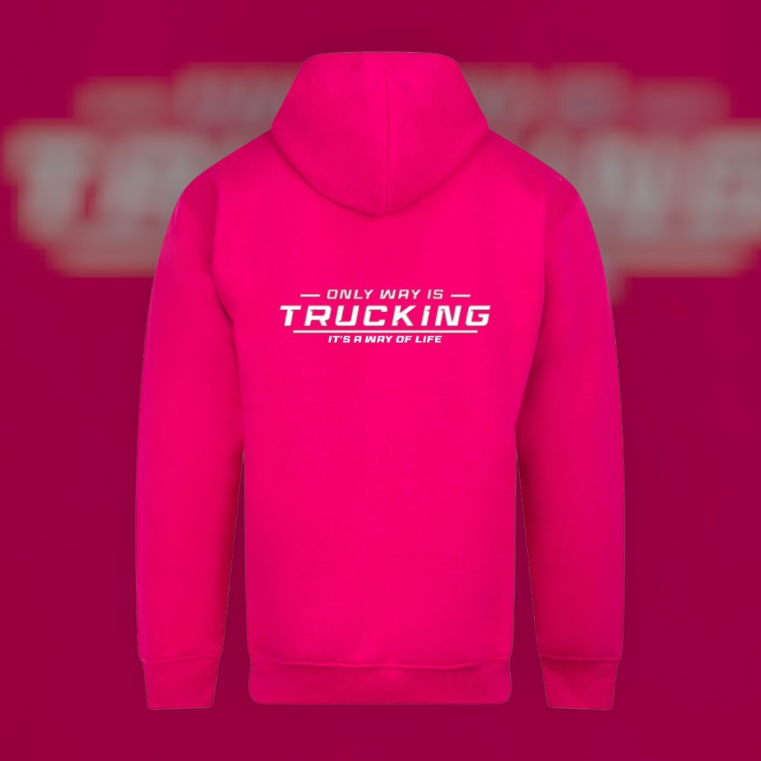Fuchsia Pink Hoodie