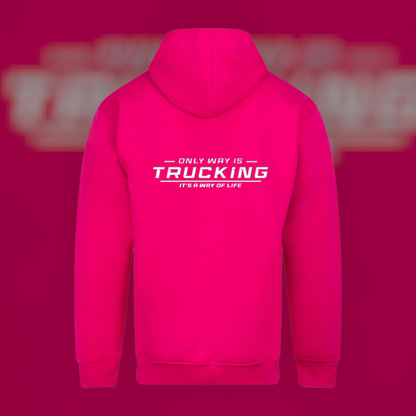 Fuchsia Pink Hoodie